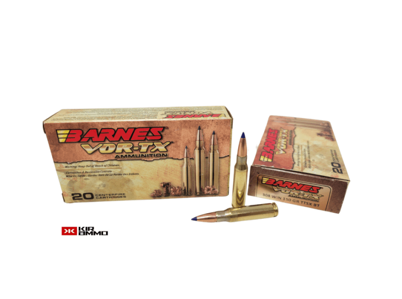 Barnes VOR TX .308 Win 150 Grain TTSX BT lead free