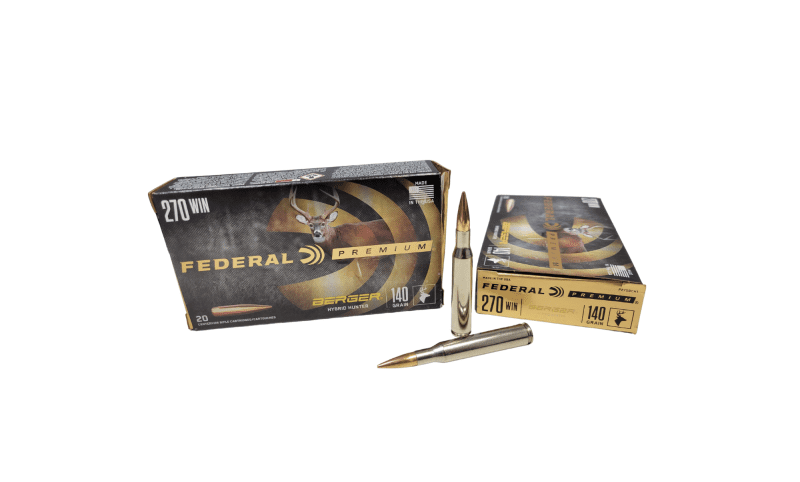 FEDERAL 270 WIN 140 GR BERGER